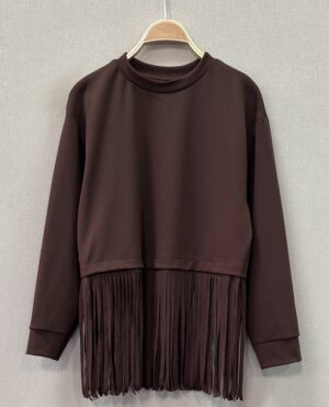 Jersey flecos chocolate